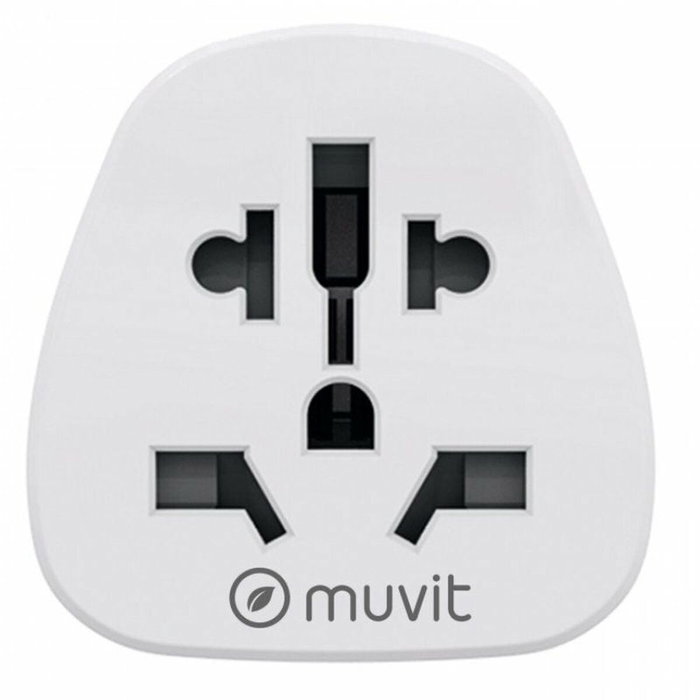 Adaptateur universel Muvit For Change MCADP0007 Blanc