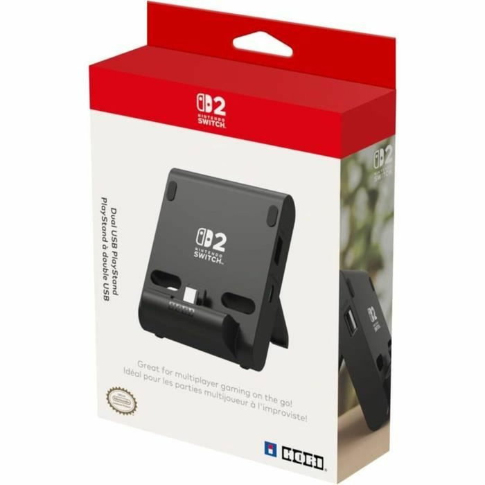 Hori PlayStand Support pliable Noir pour Nintendo Switch 2 Hori PlayStand Support pliable Noir pour Nintendo Switch 2