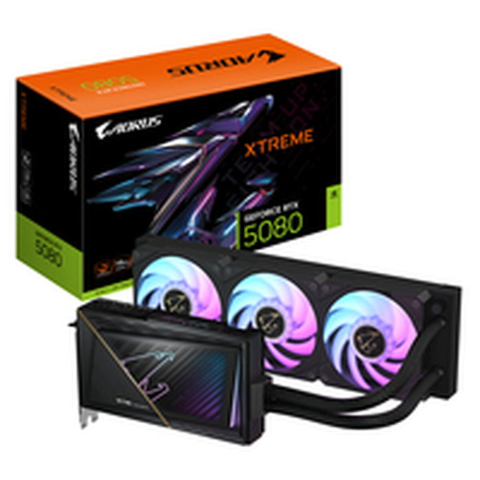 Carte Graphique Gigabyte GV-N5080AORUSX W-16GD GEFORCE RTX 5080 16 GB GDDR6
