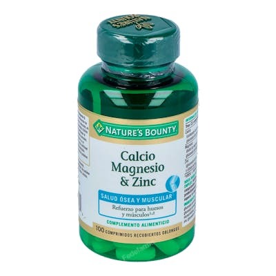 Nature's Bounty B-CALCIUM, MAGNÉSIUM et ZINC, 100 capsules