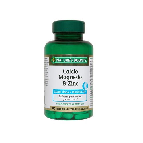 Nature's Bounty B-CALCIUM, MAGNÉSIUM et ZINC, 100 capsules