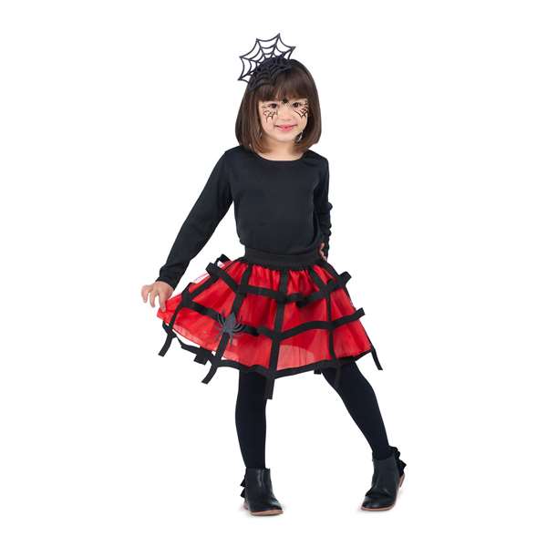 My Other Me Déguisement Araignée Rouge avec Jupe Tutu, 5-6 Ans