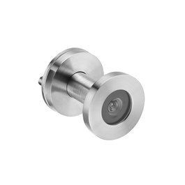 ARTICULOS INOXIDABLES IN.23.010 Mirilla de porte en acier inoxydable avec lentilles en verre pour portes de 35 à 50 mm et 51 à 80 mm finition effet inox