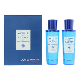 Acqua di Parma - Coffret Parfum Eau de Toilette Unisex Blu Mediterraneo : Fico di Amalfi 30 ml + Mirto di Panarea 30 ml