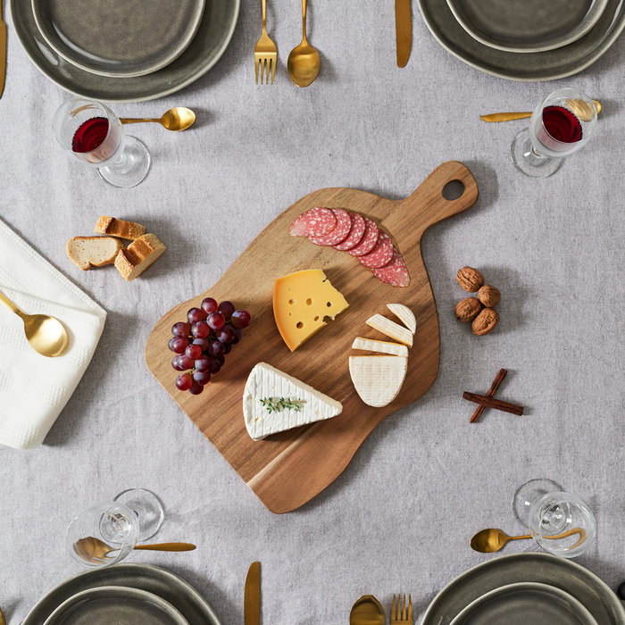 Home Deco Factory Plateau de service en acacia COCOONING