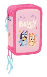 Safta Plumier Triple 37 Pièces pour Crayons - Dimensions : 12,5 x 19,5 x 5,5 cm