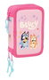 Safta Plumier Triple 37 Pièces pour Crayons - Dimensions : 12,5 x 19,5 x 5,5 cm