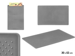 MASCOW Tapis de mangeoire antidérapant Gris