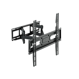 Tooq Support Mural pour Écrans 32-70 Pouces, VESA 100x100 à 400x400, Charge 40kg, Inclinable, Rotation, Noir