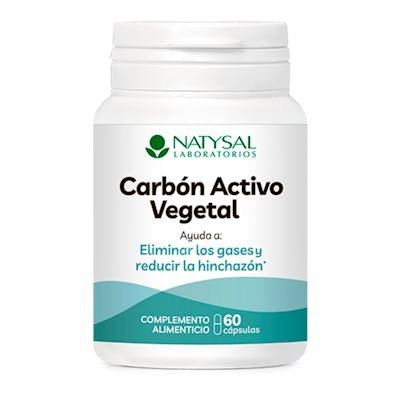 NATYSAL Charbon Actif Végétal 60 Capsules