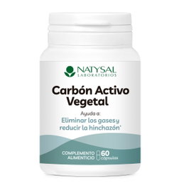 NATYSAL Charbon Actif Végétal 60 Capsules