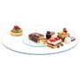Home Deco Factory Plateau tournant en cristal 45 cm transparent