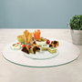 Home Deco Factory Plateau tournant en cristal 45 cm transparent