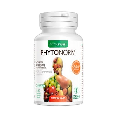 INTERSA Phytonorm Levure Revivifiable 160 capsules INTERSA Phytonorm Levure Revivifiable 160 capsules