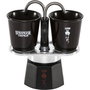 Bialetti Set Mini Express Collection Stranger Things avec 2 tasses thermosensibles Noir / Rouge