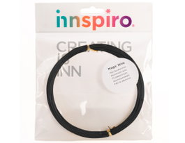 Innspiro Fil aluminium MÁGICO noir 1,5 mm 5m