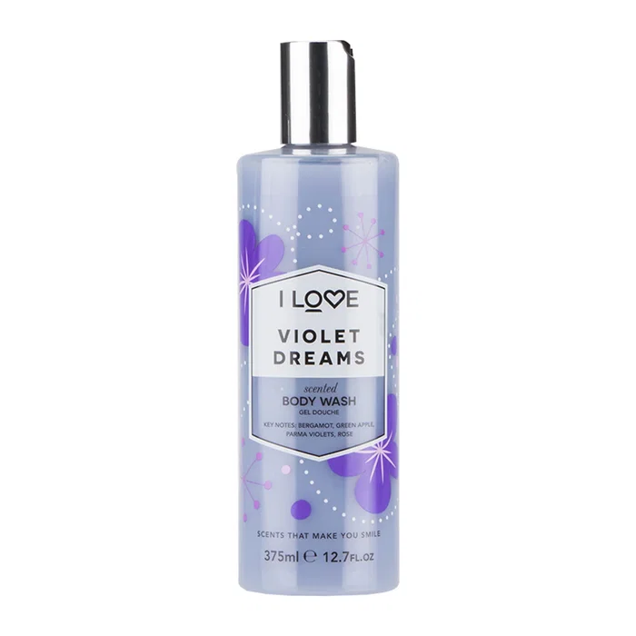 I Love Signature Collection Gel Douche Végan Rêves Violets - 360 ml I Love Signature Collection Gel Douche Végan Rêves Violets - 360 ml
