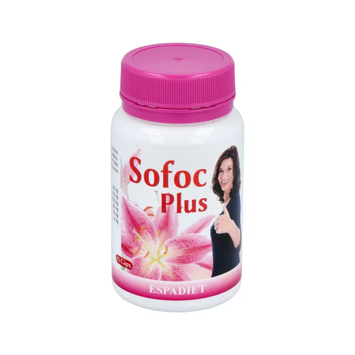 Espadiet Sofoc Plus 45 Gélules - Complément Alimentaire Ménopause, Bouffées de Chaleur, Soja et Plantes Espadiet Sofoc Plus 45 Gélules - Complément Alimentaire Ménopause, Bouffées de Chaleur, Soja et Plantes