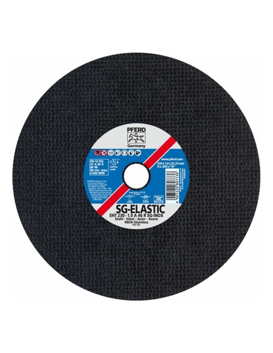 PFERD Disque ACE. EHT-230-1,9 A 46 PPSF pour inox PFERD Disque ACE. EHT-230-1,9 A 46 PPSF pour inox