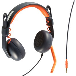 Logitech Zone Learn Casque Supra-auriculaire Filaire AUX Bleu/Orange