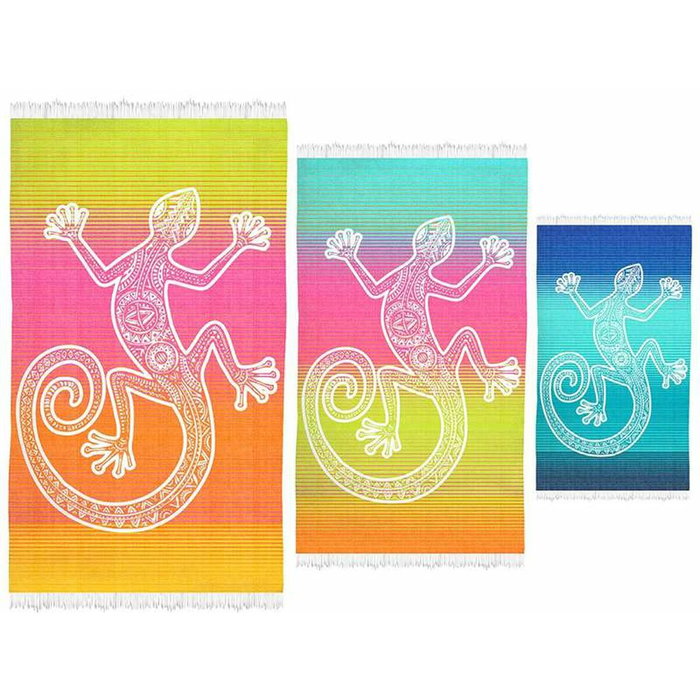 Secaneta Serviette de plage Banay Jacquard 100 x 160 cm