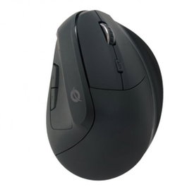 Conceptronic LORCAN03B Souris Verticale Bluetooth 5.2 Ergonomique 6 Boutons, Noire