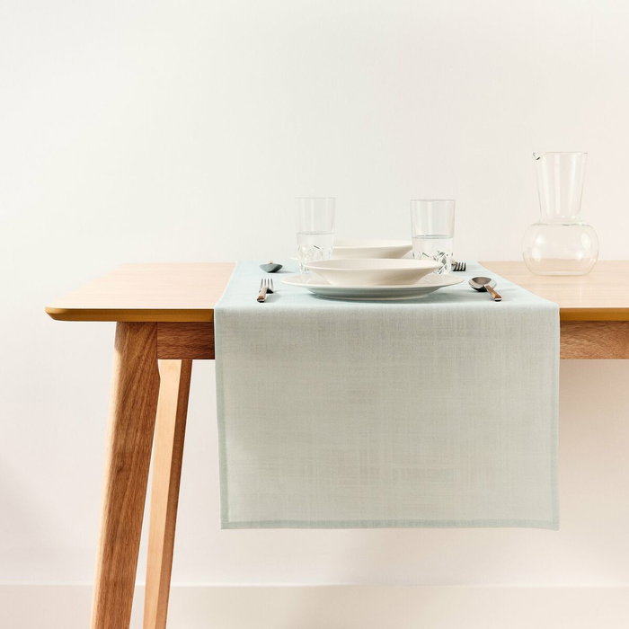 Chemin de Table Belum Liso Bleu 45 x 140 cm Chemin de Table Belum Liso Bleu 45 x 140 cm