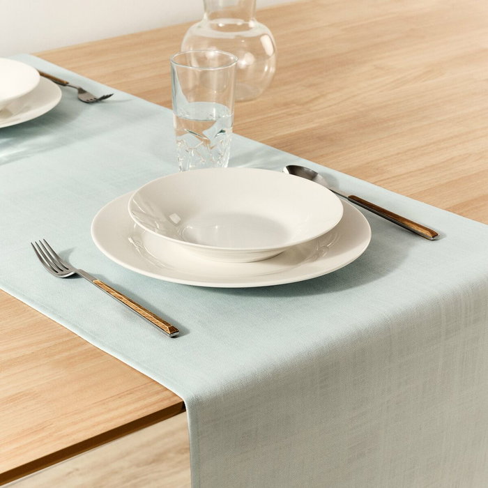 Chemin de Table Belum Liso Bleu 45 x 140 cm Chemin de Table Belum Liso Bleu 45 x 140 cm