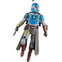 Hasbro Figurine Mandalorian Shriek-Hawk Star Wars La Série Noire 15cm avec Accessoires Figurine Articulée