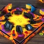 Schmidt Spiele - Délice de lave - Jeu de société de stratégie pour enfants à partir de 5 ans avec plateau volcan et figurines dragons