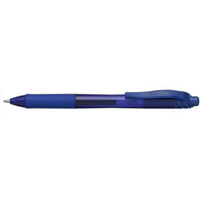 Pentel EnerGel X - Stylo Roller à Encre Gel Bleue - Réf. BL110-CX (BL110CX)