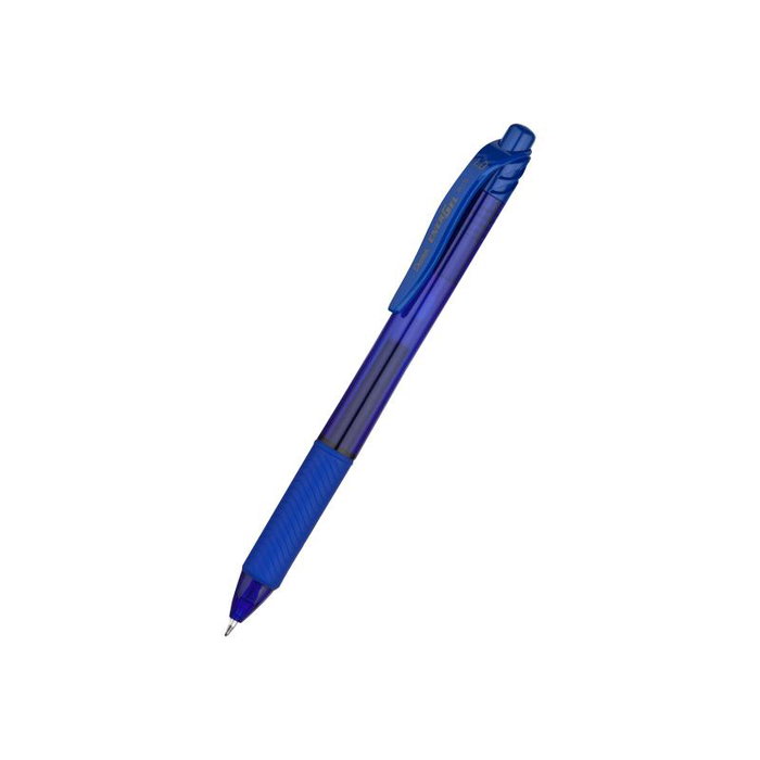 Pentel EnerGel X - Stylo Roller à Encre Gel Bleue - Réf. BL110-CX (BL110CX)