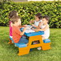 Set de Table et Chaises pour Enfants Colorbaby Bleu Orange