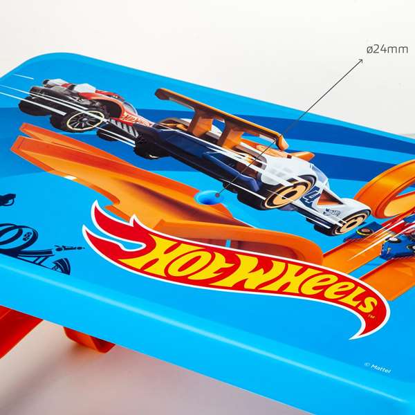 Color Baby - Mesa picnic infantil +24m Hot Wheels - Table de pique-nique pour enfants dès 24 mois, plastique