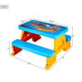 Color Baby - Mesa picnic infantil +24m Hot Wheels - Table de pique-nique pour enfants dès 24 mois, plastique
