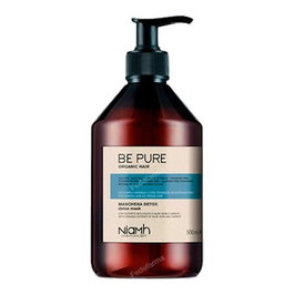 BE PURE Masque Detox Cheveux Normaux à Tendance Grasse 500ml