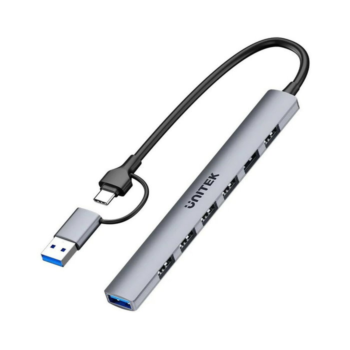 Hub USB Unitek H1209AGY01 Gris
