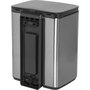 Brabantia BO Poubelle 7 Litres Acier Mat Anti-traces