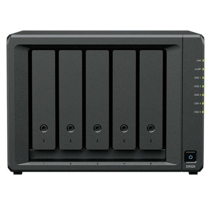 Stockage en Réseau NAS Synology DX525 Noir Stockage en Réseau NAS Synology DX525 Noir