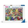 Ravensburger 12001482 - Puzzle 1000 pièces - Animaux, Aliens et Ninjas - À partir de 14 ans - Qualité supérieure