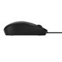 HP Souris laser filaire HP 128 Noir 1200 DPI