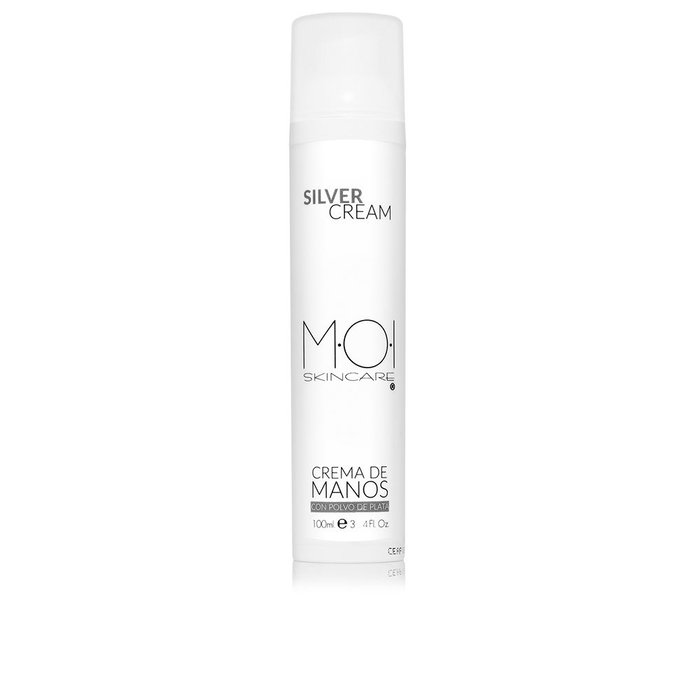 Moi Crème Mains à l'Argent Pur 100 ml - Soin Hydratant et Antimicrobien Moi Crème Mains à l'Argent Pur 100 ml - Soin Hydratant et Antimicrobien