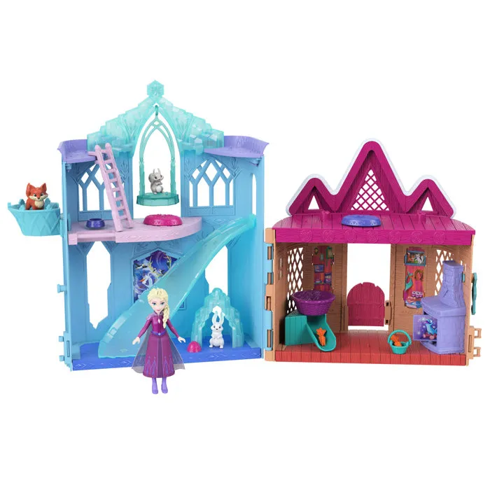 Disney Reine Des Neiges - Coffret Château Jeu des Animaux d'hiver