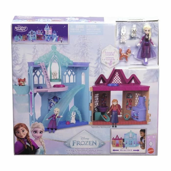 Disney Reine Des Neiges - Coffret Château Jeu des Animaux d'hiver