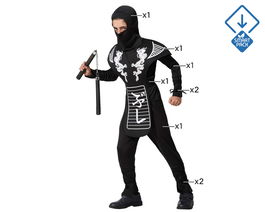 Déguisement pour Enfants Multicouleur Ninja