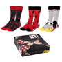 Disney Set de 3 paires de chaussettes Minnie pour adulte en coton - Tailles 35/41