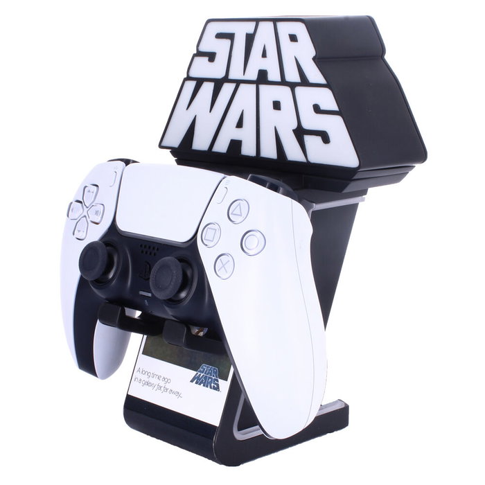 EXQUISITE GAMING Cable Guy Ikon Support Figure Star Wars 20 cm avec Base de Charge USB et LEDs