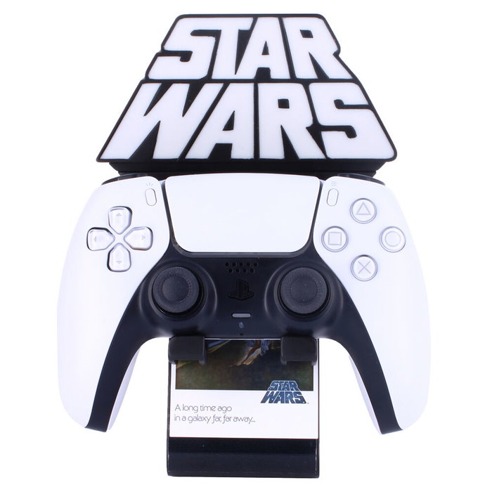EXQUISITE GAMING Cable Guy Ikon Support Figure Star Wars 20 cm avec Base de Charge USB et LEDs