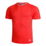 T-shirt à manches courtes homme Wilson Wilson Team Seamless Crew Rouge Padel