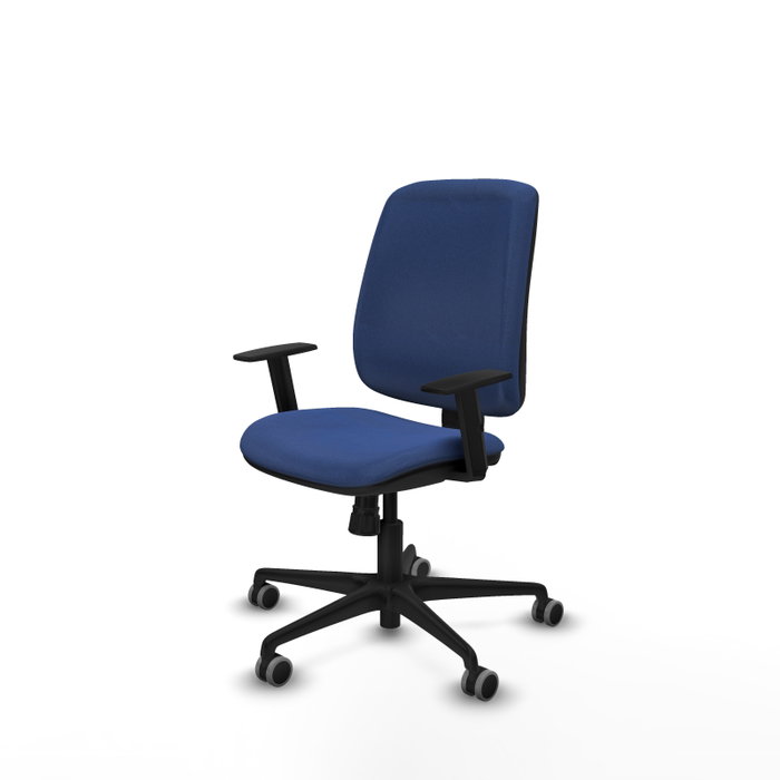 Piqueras y Crespo Chaise de Bureau Alares Bleu Marine